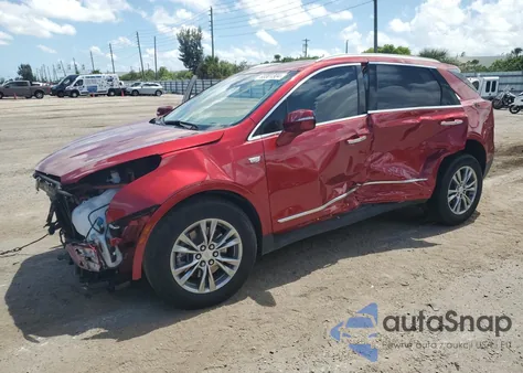 2022 Cadillac Xt5 Premium Luxury из США, поврежденный, VIN 1GYKNCRS7NZ158008